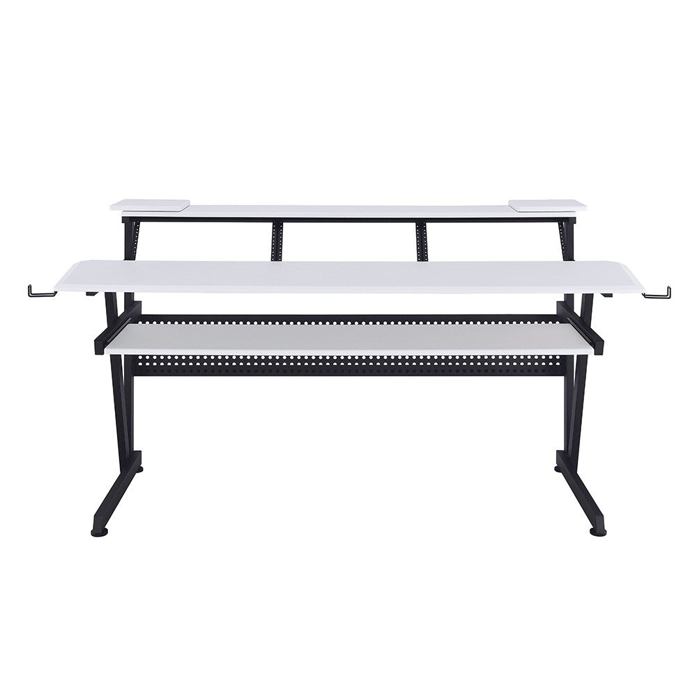 ACME Furniture - Saida Music Desk - White Finish - OF02748 veiw 3