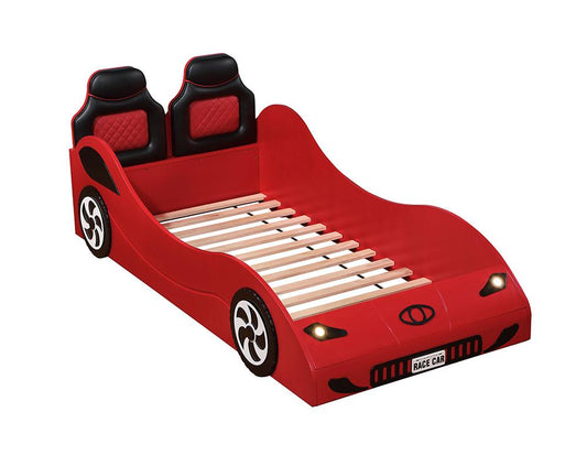 ACME Furniture - Colen Car Bed (Twin) - Red Finish - BD02831T veiw 2