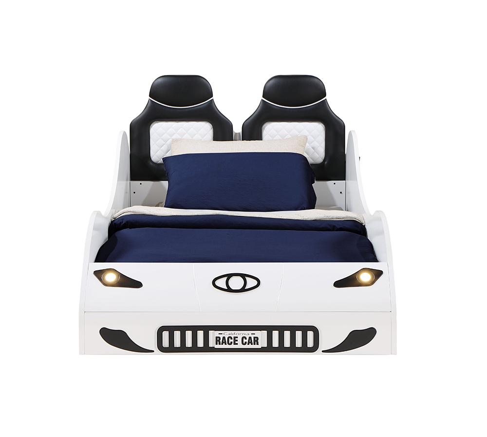 ACME Furniture - Colen Car Bed (Twin) - White Finish - BD02821T veiw 3