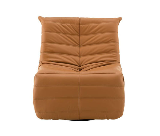 ACME Furniture - Talmon Glider Recliner w/Swivel - Orange Synthetic Leather - LV03072 veiw 3