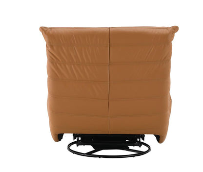 ACME Furniture - Talmon Glider Recliner w/Swivel - Orange Synthetic Leather - LV03072 veiw 5