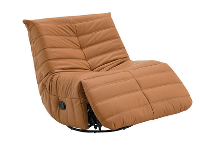 ACME Furniture - Talmon Glider Recliner w/Swivel - Orange Synthetic Leather - LV03072 veiw 6