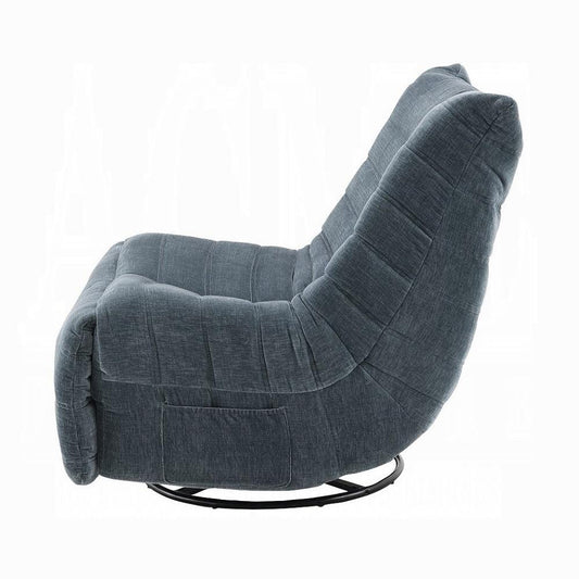 ACME Furniture - Talmon Glider Recliner w/Swivel - Shadow Chenille - LV02751 veiw 2