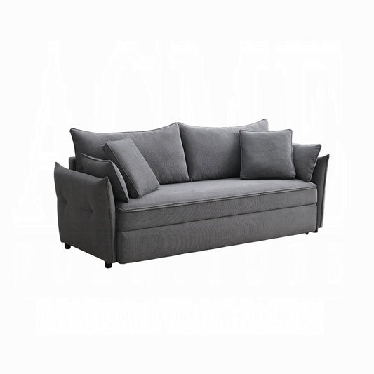 ACME Furniture - Irina Sofa w/Sleeper - Gray Fabric - LV03100 veiw 1