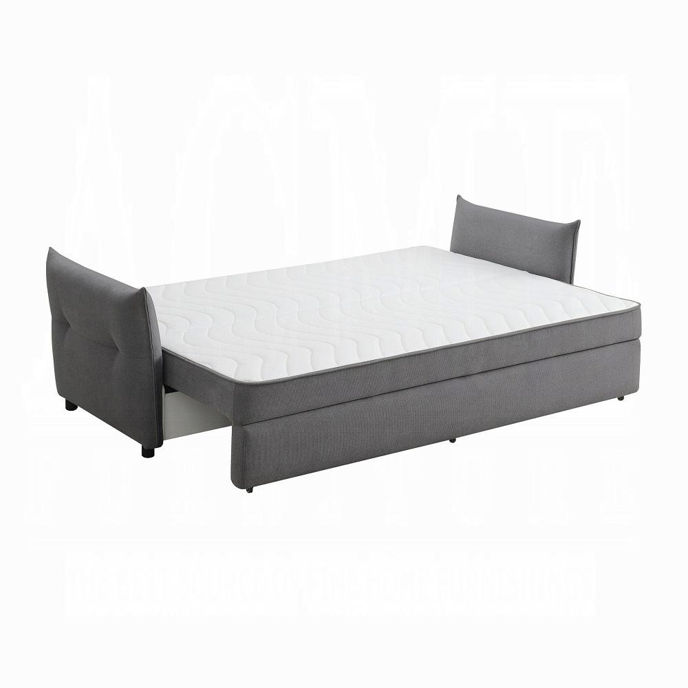 ACME Furniture - Irina Sofa w/Sleeper - Gray Fabric - LV03100 veiw 3