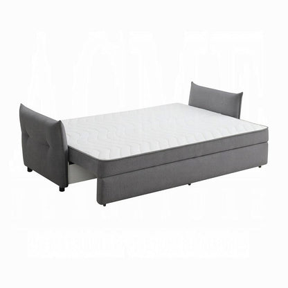 ACME Furniture - Irina Sofa w/Sleeper - Gray Fabric - LV03100 veiw 3