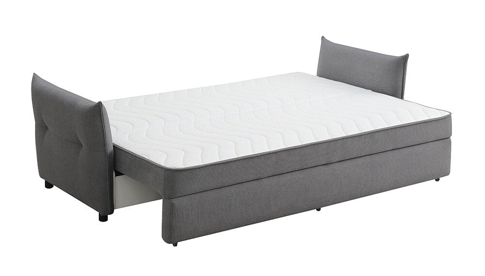 ACME Furniture - Irina Sofa w/Sleeper - Gray Fabric - LV03100 veiw 4