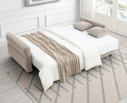 ACME Furniture - Haran Sofa w/Sleeper - Beige Fabric - LV03130 veiw 2