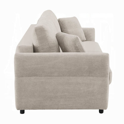 ACME Furniture - Haran Sofa w/Sleeper - Beige Fabric - LV03130 view 5