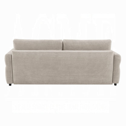ACME Furniture - Haran Sofa w/Sleeper - Beige Fabric - LV03130 view 6