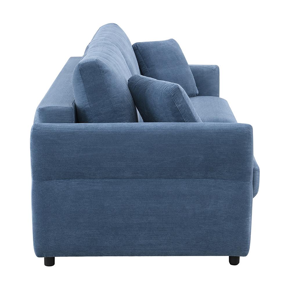 ACME Furniture - Haran Sofa w/Sleeper - Blue Fabric - LV03120 veiw 5