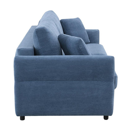 ACME Furniture - Haran Sofa w/Sleeper - Blue Fabric - LV03120 veiw 5