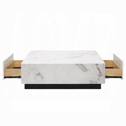 ACME Furniture - Fritzy Coffee Table - Engineered Stone Finish - LV03125 veiw 2