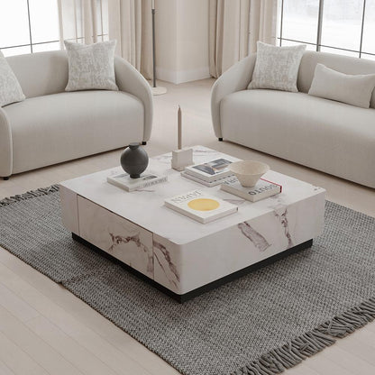 ACME Furniture - Fritzy Coffee Table - Engineered Stone Finish - LV03125 veiw 3