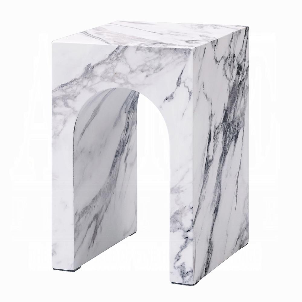 ACME Furniture - Fritzy End Table - Engineered Stone Finish - LV03127 veiw 1