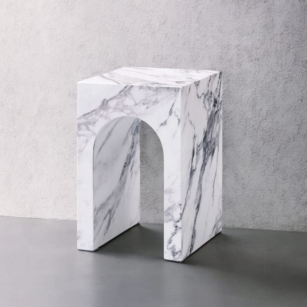 ACME Furniture - Fritzy End Table - Engineered Stone Finish - LV03127 view 4