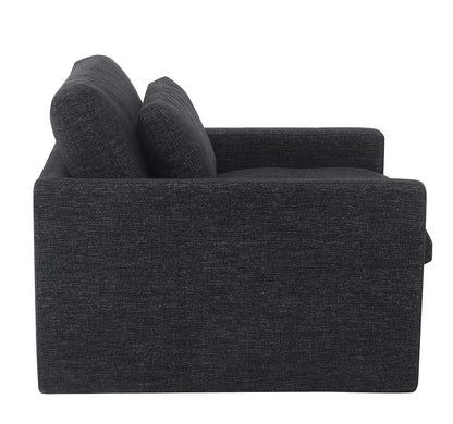 ACME Furniture - Naveen Swivel Chair w/Pillow - Dark Gray Fabric - AC03143 veiw 5