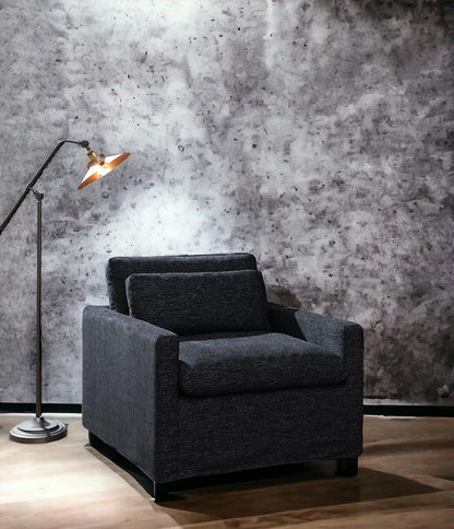 ACME Furniture - Naveen Swivel Chair w/Pillow - Dark Gray Fabric - AC03143 veiw 9