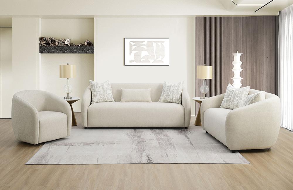ACME Furniture - Etienne Sofa w/3 Pillows - Beige Linen - LV03580 view 9