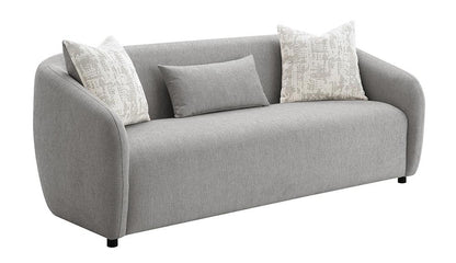 ACME Furniture - Etienne Sofa w/3 Pillows - Gray Linen - LV03590 veiw 4