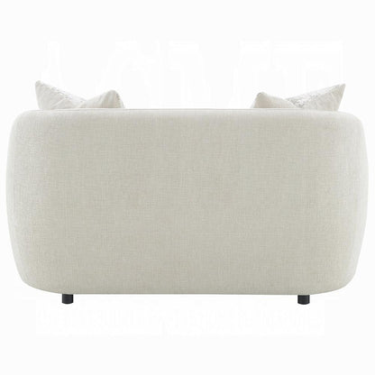 ACME Furniture - Etienne Loveseat w/2 Pillows - Beige Linen - LV03581 veiw 4
