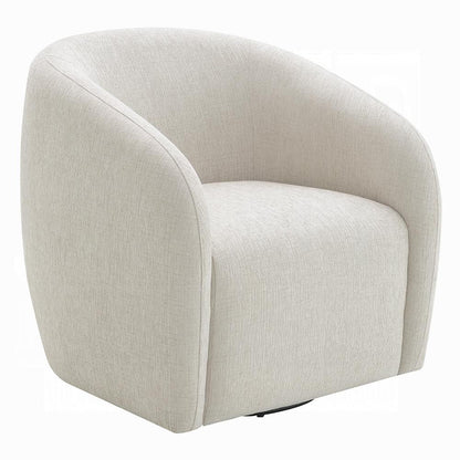 ACME Furniture - Etienne Chair w/Swivel - Beige Linen - LV03582 veiw 1