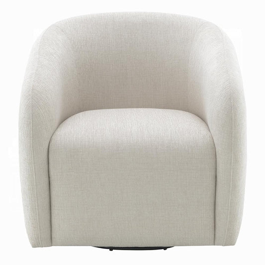 ACME Furniture - Etienne Chair w/Swivel - Beige Linen - LV03582 veiw 2
