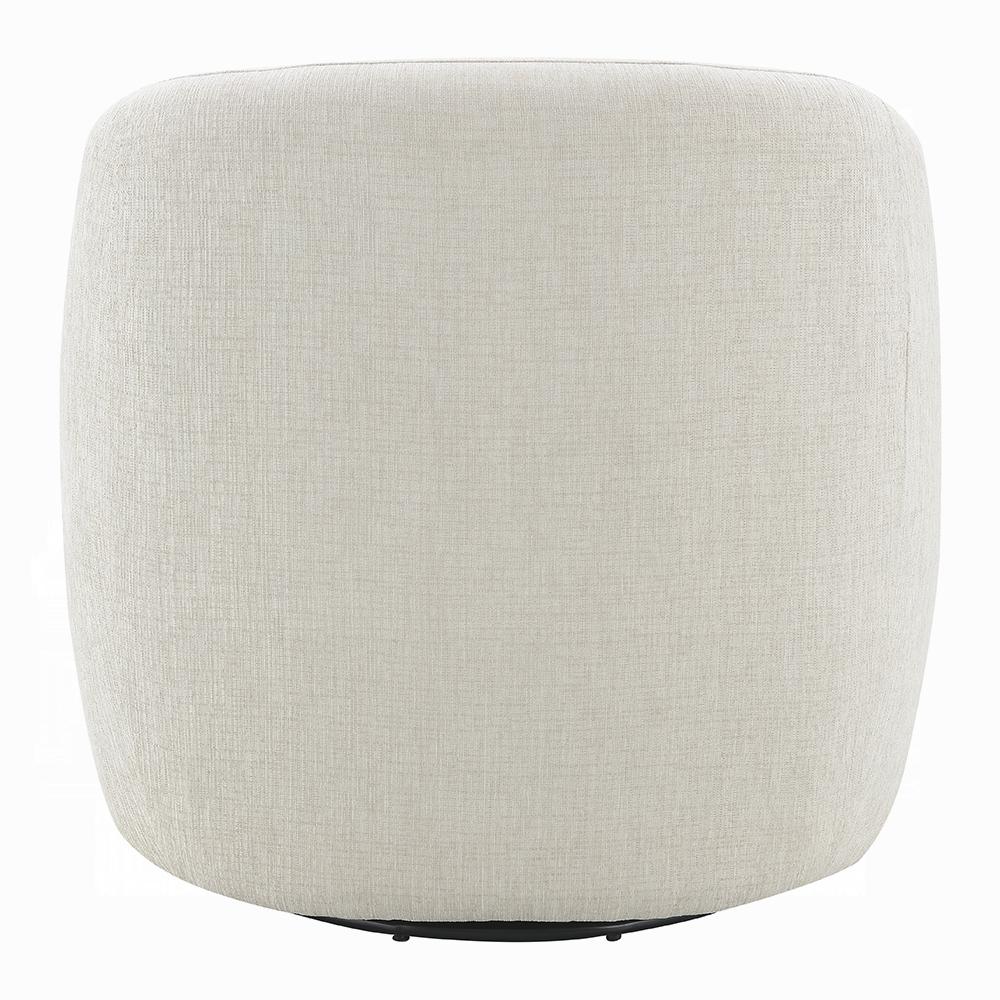ACME Furniture - Etienne Chair w/Swivel - Beige Linen - LV03582 veiw 3
