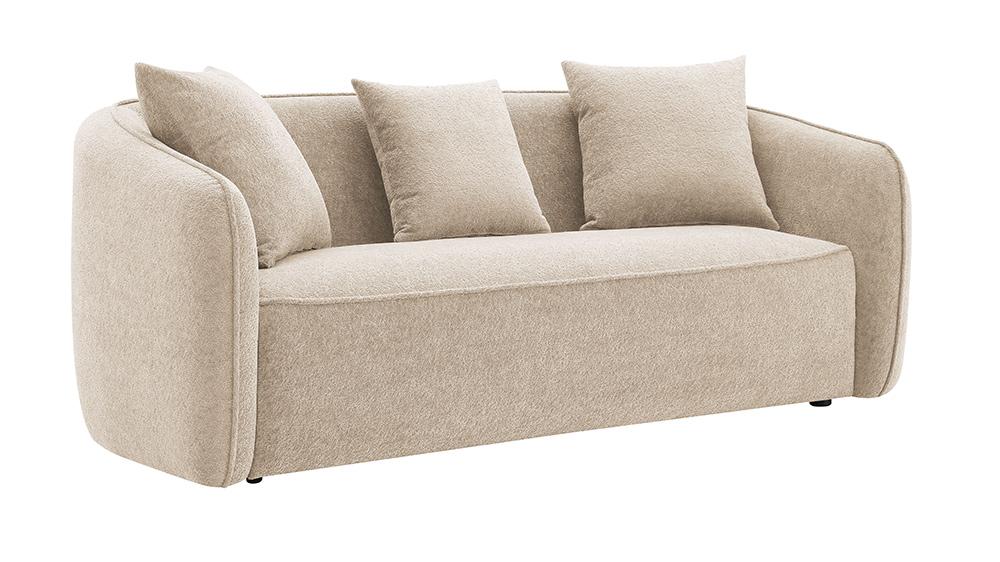 ACME Furniture - Keith Sofa w/3 Pillows - Beige Fabric - LV03610 veiw 1