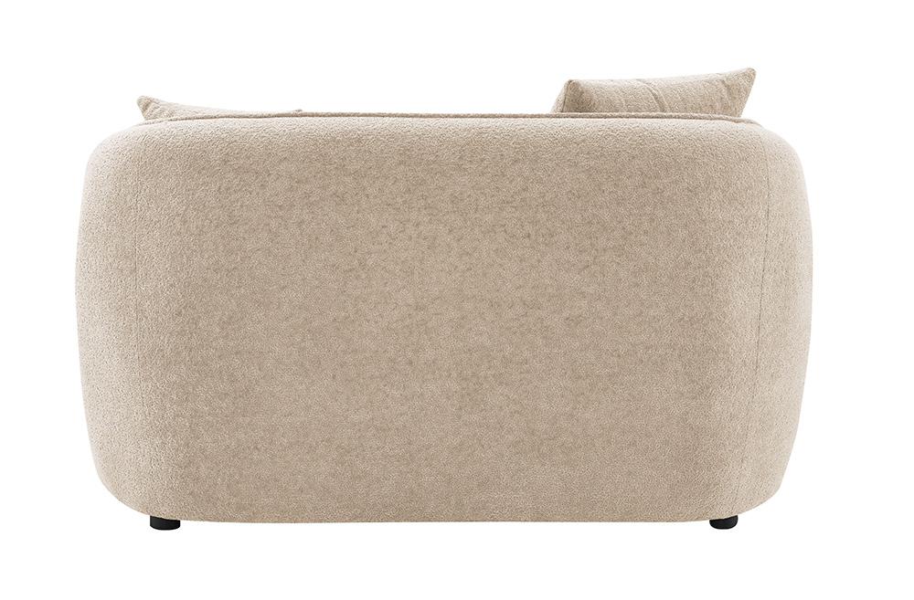 ACME Furniture - Keith Loveseat w/2 Pillows - Beige Fabric - LV03611 veiw 4