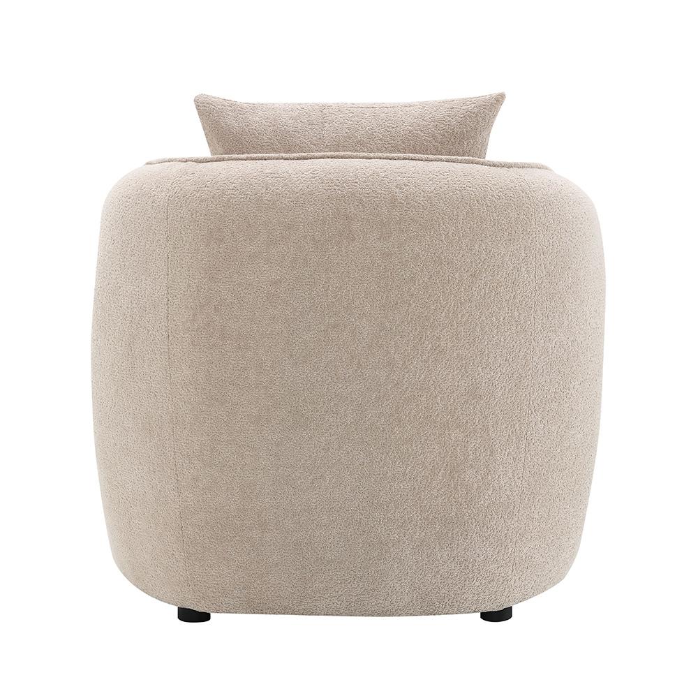 ACME Furniture - Keith Chair w/Pillow - Beige Fabric - LV03612 veiw 4