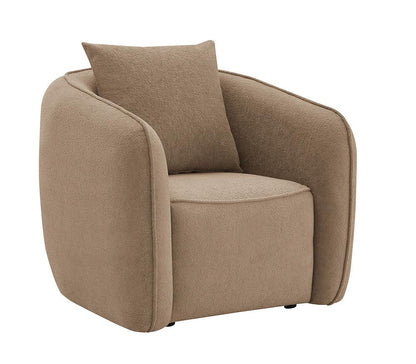 ACME Furniture - Keith Chair w/Pillow - Brown Fabric - LV03602 veiw 1