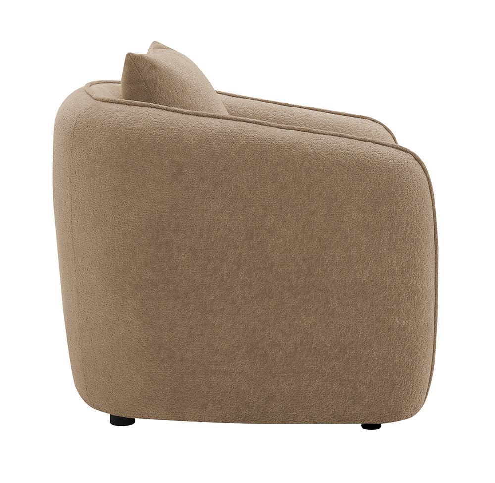 ACME Furniture - Keith Chair w/Pillow - Brown Fabric - LV03602 veiw 3