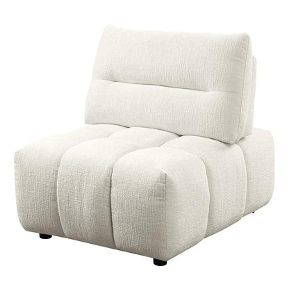 ACME Furniture - Loanna Moludar - Armless Chair - Beige Linen - LV04040 veiw 2