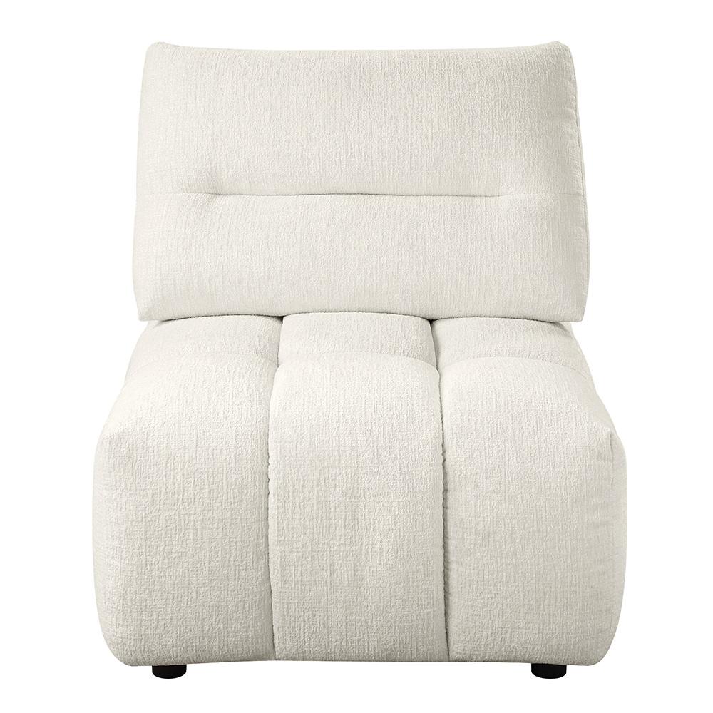 ACME Furniture - Loanna Moludar - Armless Chair - Beige Linen - LV04040 veiw 3