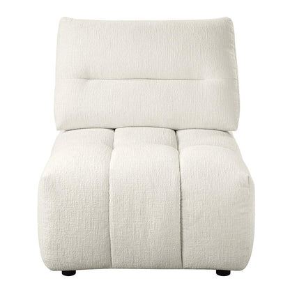 ACME Furniture - Loanna Moludar - Armless Chair - Beige Linen - LV04040 veiw 3