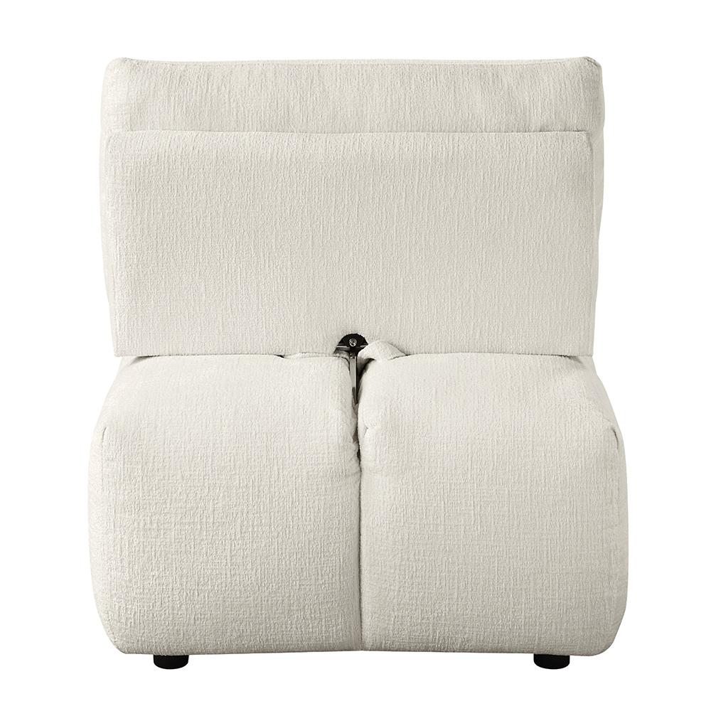 ACME Furniture - Loanna Moludar - Armless Chair - Beige Linen - LV04040 veiw 5