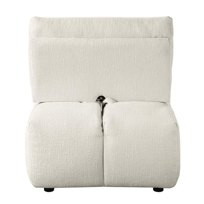 ACME Furniture - Loanna Moludar - Armless Chair - Beige Linen - LV04040 veiw 5