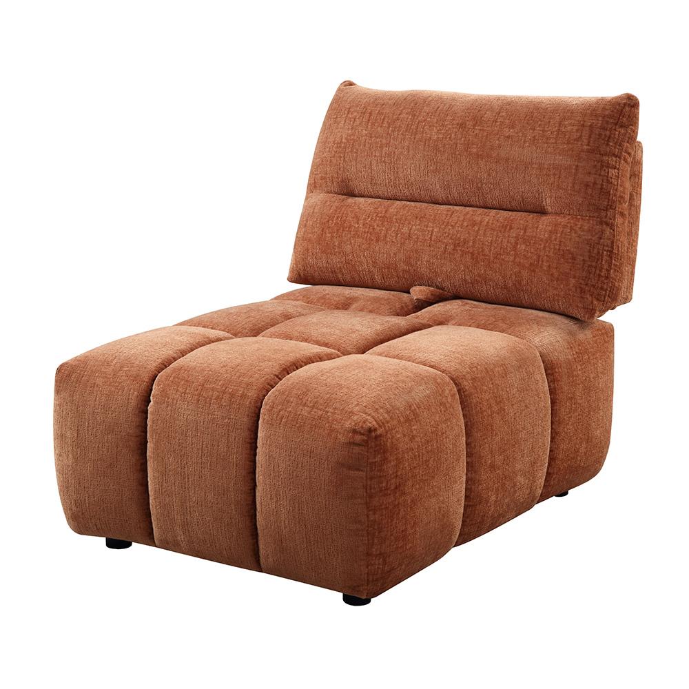 ACME Furniture - Loanna Moludar - Armless Chair - Coral Red Linen - LV04050 veiw 2