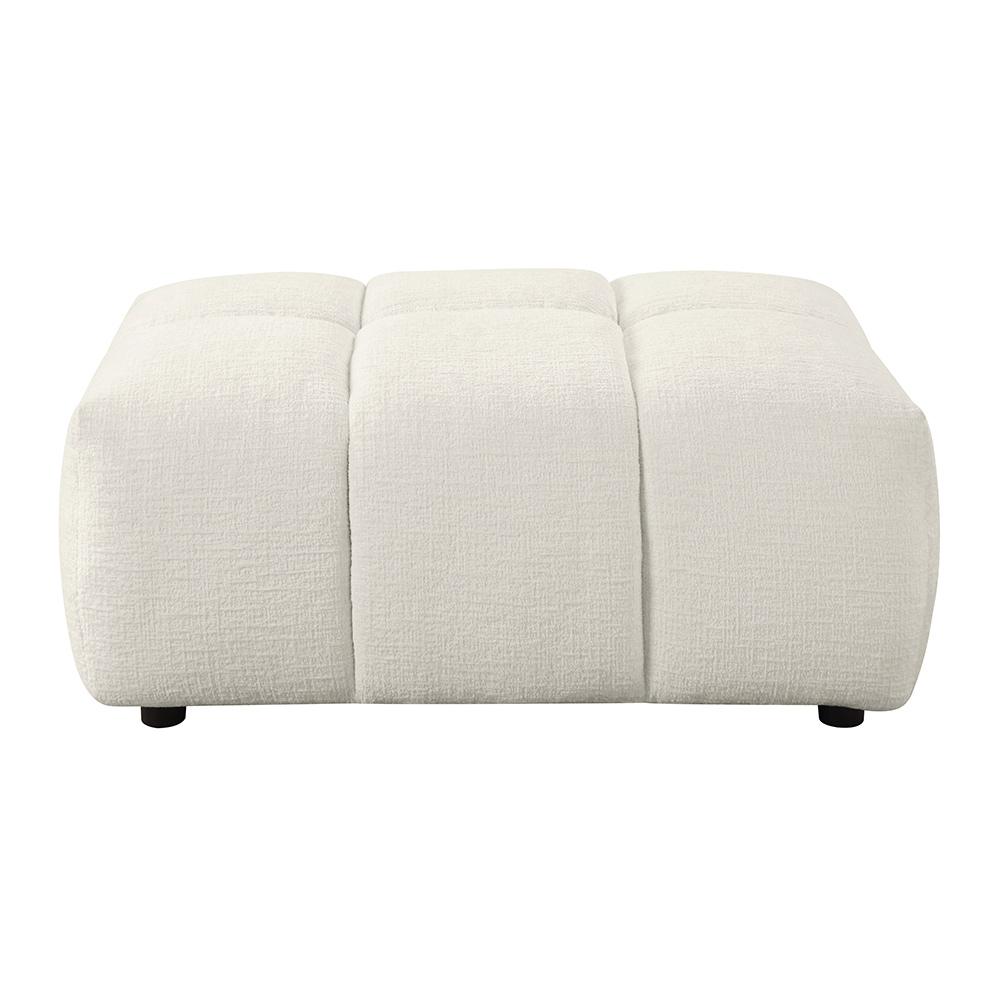 ACME Furniture - Loanna Ottoman - Beige Linen - LV04044 view 1