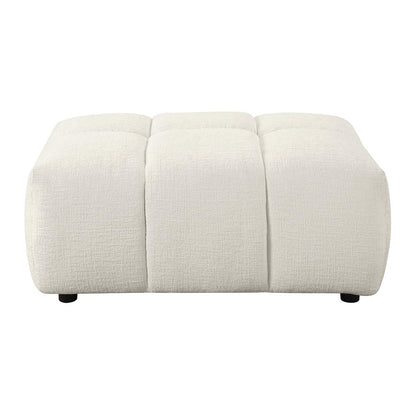 ACME Furniture - Loanna Ottoman - Beige Linen - LV04044 view 1