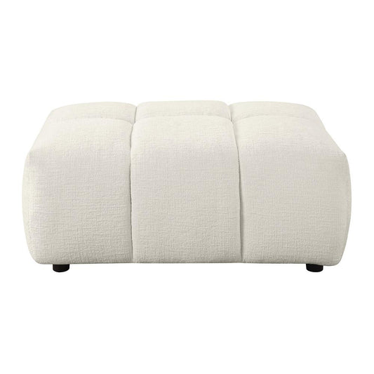 ACME Furniture - Loanna Ottoman - Beige Linen - LV04044 veiw 1
