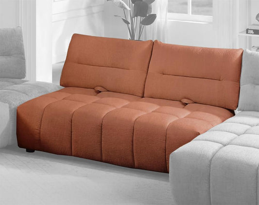 ACME Furniture - Loanna Moludar - Loveseat - Coral Red Linen - LV04052 veiw 1