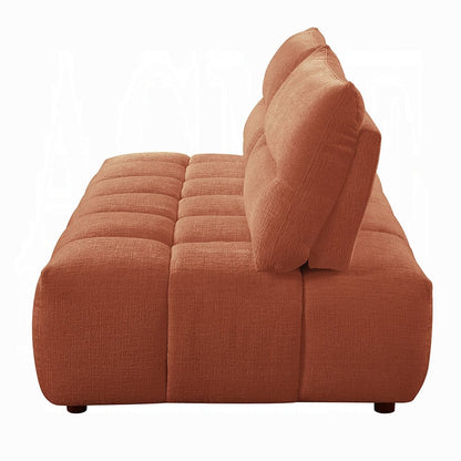 ACME Furniture - Loanna Moludar - Loveseat - Coral Red Linen - LV04052 view 3