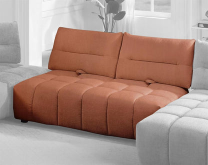 ACME Furniture - Loanna Moludar - Loveseat - Coral Red Linen - LV04052 view 4