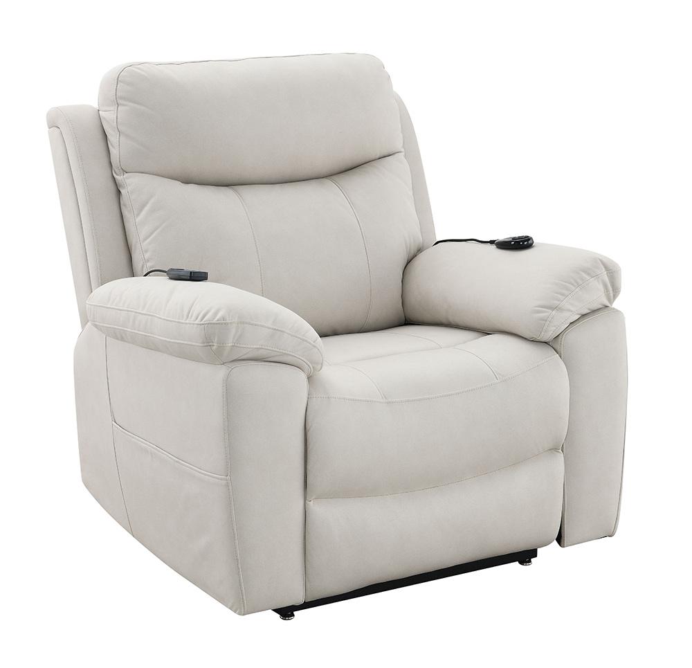 ACME Furniture - Chriki Power Recliner w/Lift & Heating & Massage - Beige Fabric - LV04271 veiw 1