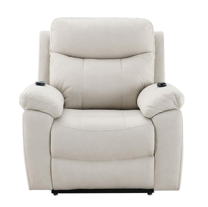 ACME Furniture - Chriki Power Recliner w/Lift & Heating & Massage - Beige Fabric - LV04271 veiw 3