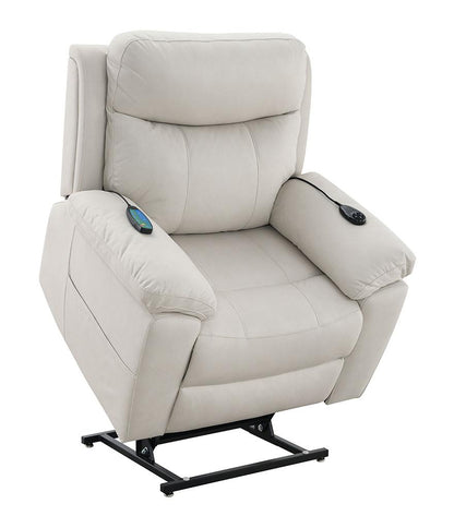 ACME Furniture - Chriki Power Recliner w/Lift & Heating & Massage - Beige Fabric - LV04271 veiw 6