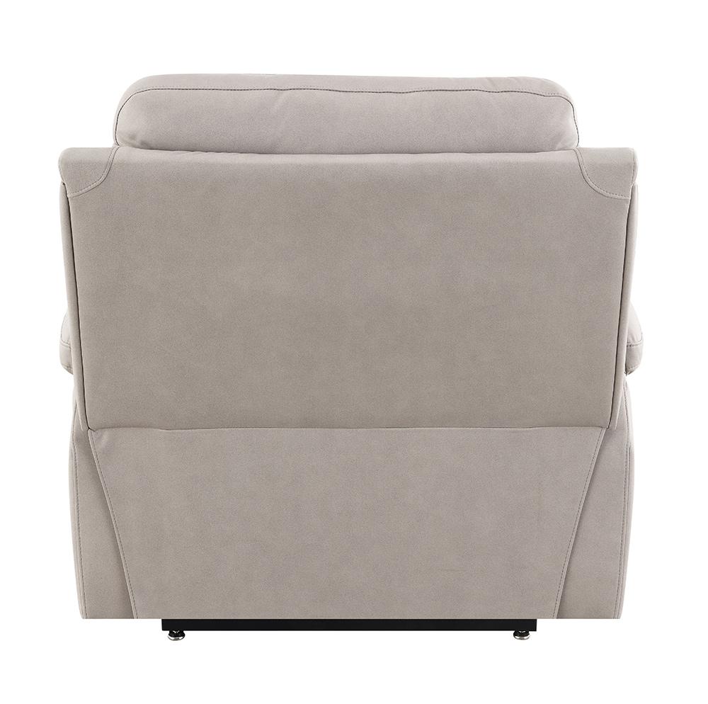 ACME Furniture - Chriki Power Recliner w/Lift & Heating & Massage - Light Gray Fabric - LV04272 veiw 4