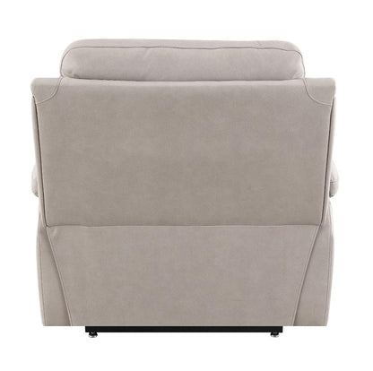 ACME Furniture - Chriki Power Recliner w/Lift & Heating & Massage - Light Gray Fabric - LV04272 veiw 4